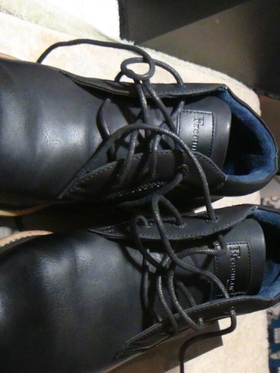 Freeman Hector Chukka Mens Ankle Boots MINT Casual Office F121054 Size 10 Black main image 16